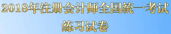 注册会计师考试模拟试题